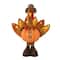 Glitzhome® Lighted Fabric Turkey Standing Décor with Telescoping Legs & Timer